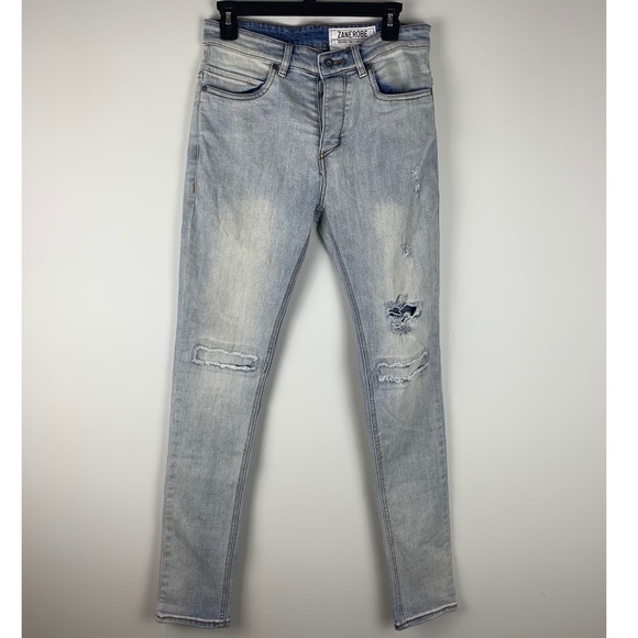 Zanerobe Other - Zanerobe Joe Blow Rip Light Denim Jeans Size 30